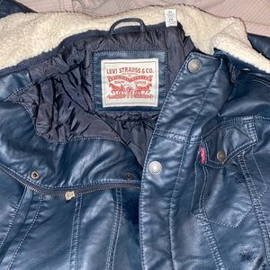 Levis leather jacket